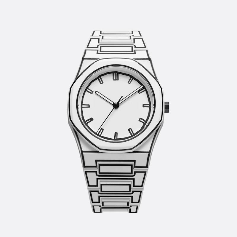 Minimalist Quartz Men's Watch, Clean Design