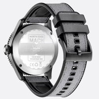 Men's Solar Aviator Watch with 43mm Dial and Nylon Strap