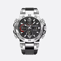Men's Sport Quartz Luxury Watch 46mm