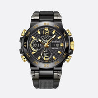 Men's Sport Quartz Luxury Watch 46mm
