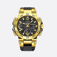 Men's Sport Quartz Luxury Watch 46mm