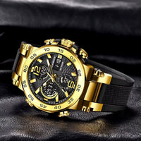 Men's Sport Quartz Luxury Watch 46mm