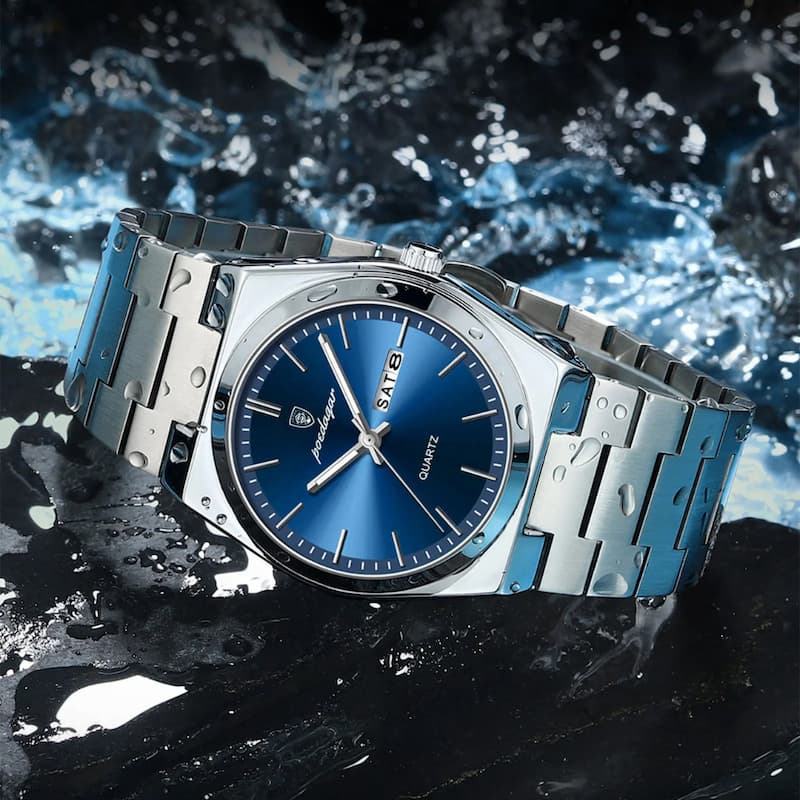 Elegant Men's Quartz Watch Modern Design