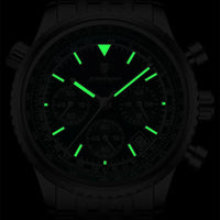 Elegant Men's Chronograph Watch, Sport Style