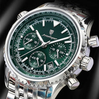 Elegant Men's Chronograph Watch, Sport Style