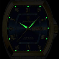 Men's Barrel Design Quartz Watch