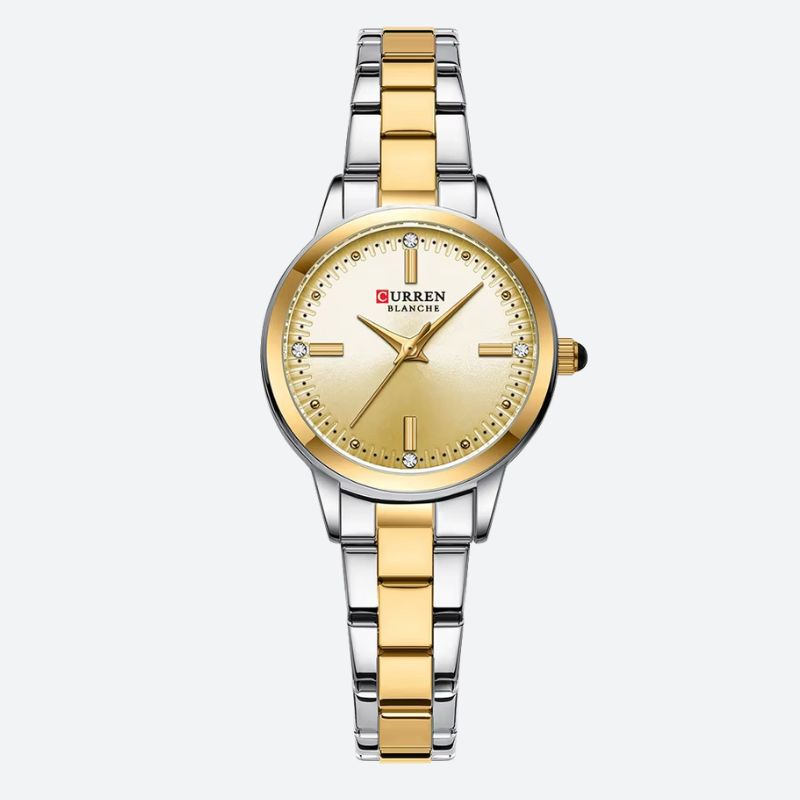 Women's Two-Tone Sparkling Quartz Watch 2