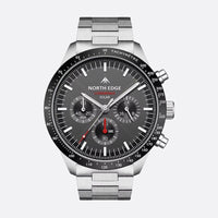 Men's Solar Chronograph Watch, 50M Water Resistant