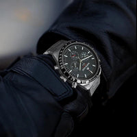 Men's Solar Chronograph Watch, 50M Water Resistant