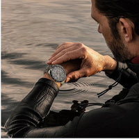 Men's Solar Chronograph Watch, 50M Water Resistant