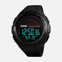 Men's Digital Solar Watch, Multifunctional