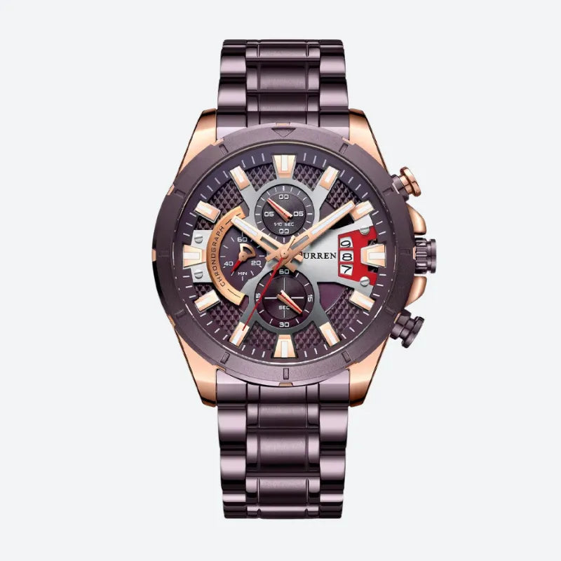 Racing Style Chronograph Sport Watch