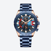 Racing Style Chronograph Sport Watch