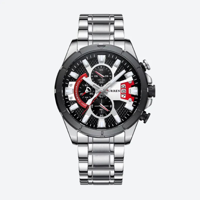 Racing Style Chronograph Sport Watch