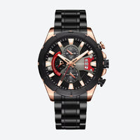 Racing Style Chronograph Sport Watch