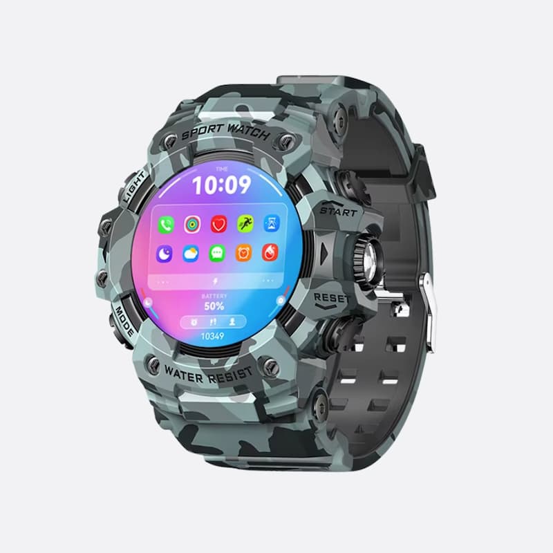Men's Smart Sports Watch with 1.32" AMOLED Screen