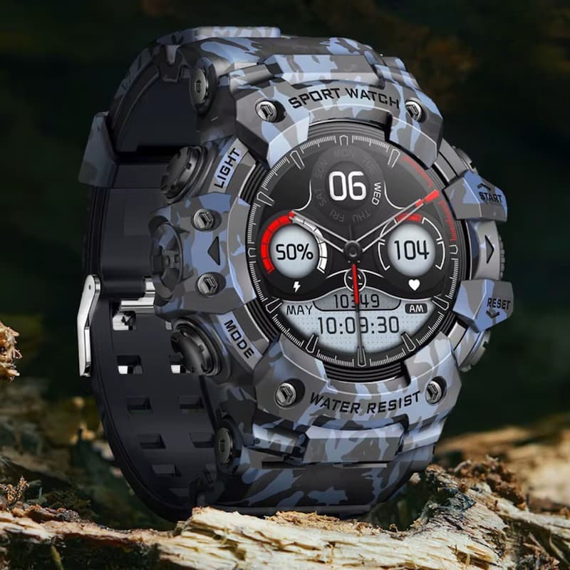 Men's Smart Sports Watch with 1.32" AMOLED Screen