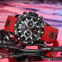 Men's Racing Style Sports Watch with Sport Dial