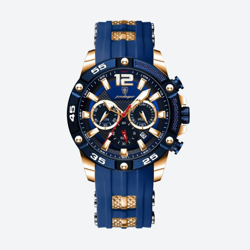Men's Racing Style Sports Watch with Sport Dial
