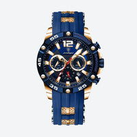 Men's Racing Style Sports Watch with Sport Dial