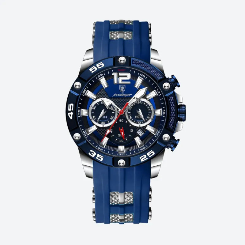 Men's Racing Style Sports Watch with Sport Dial