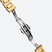Women's Skeleton Watch in Metal and Rhinestones