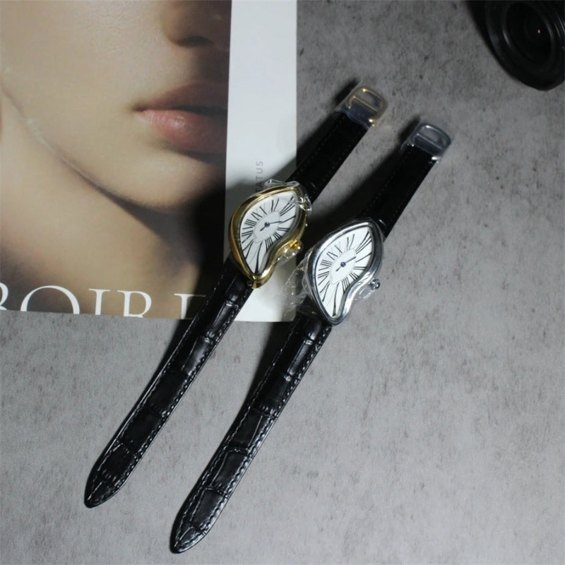 Vintage Women's Watch Inspired by Dalí
