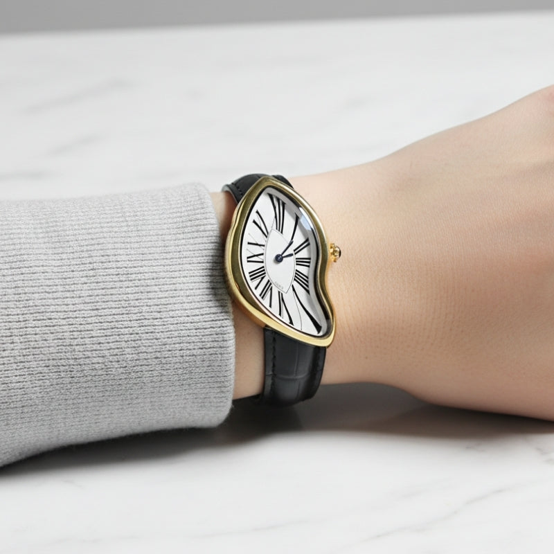 Vintage Women's Watch Inspired by Dalí