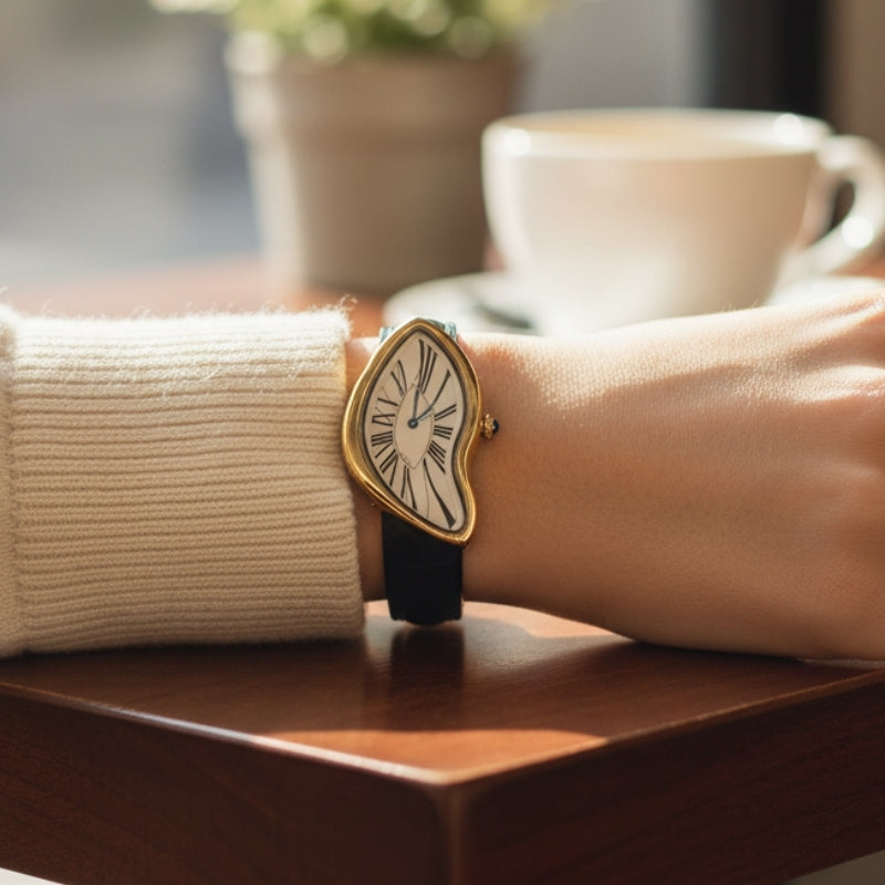 Vintage Women's Watch Inspired by Dalí