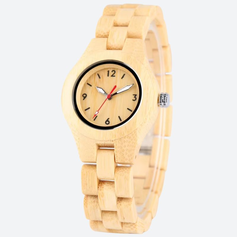 Natural Bamboo Wooden Watch for Women 1