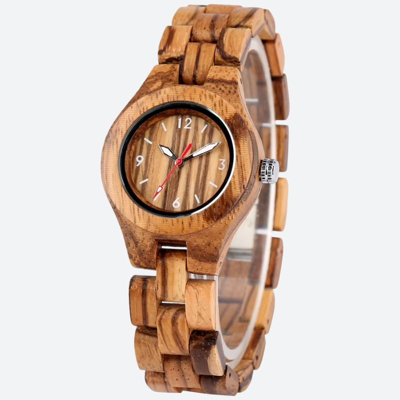Natural Bamboo Wooden Watch for Women 2