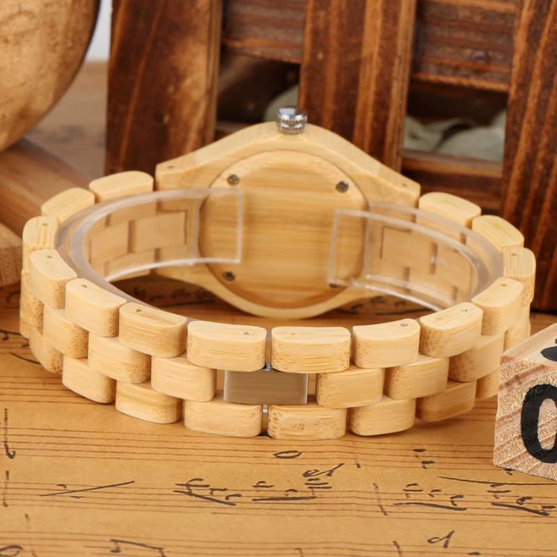 Natural Bamboo Wooden Women's Watch