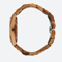 Natural Wood Women's Watch