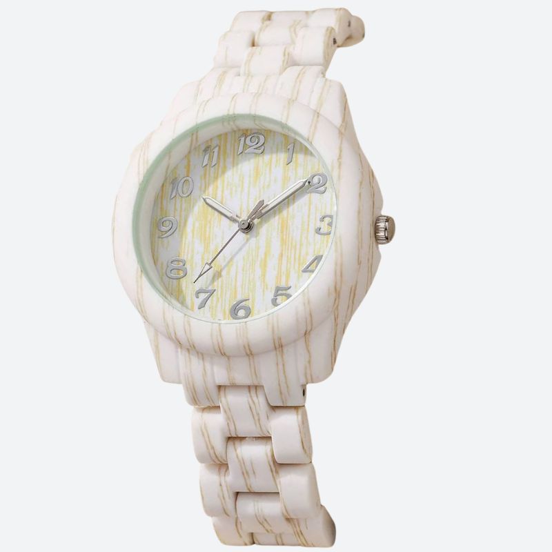 Women's quartz wooden watch 3
