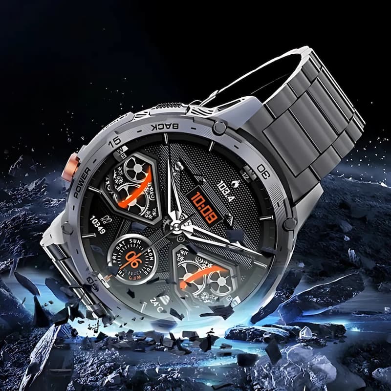 Men's Smartwatch with Bluetooth Calling and Voice Assistant
