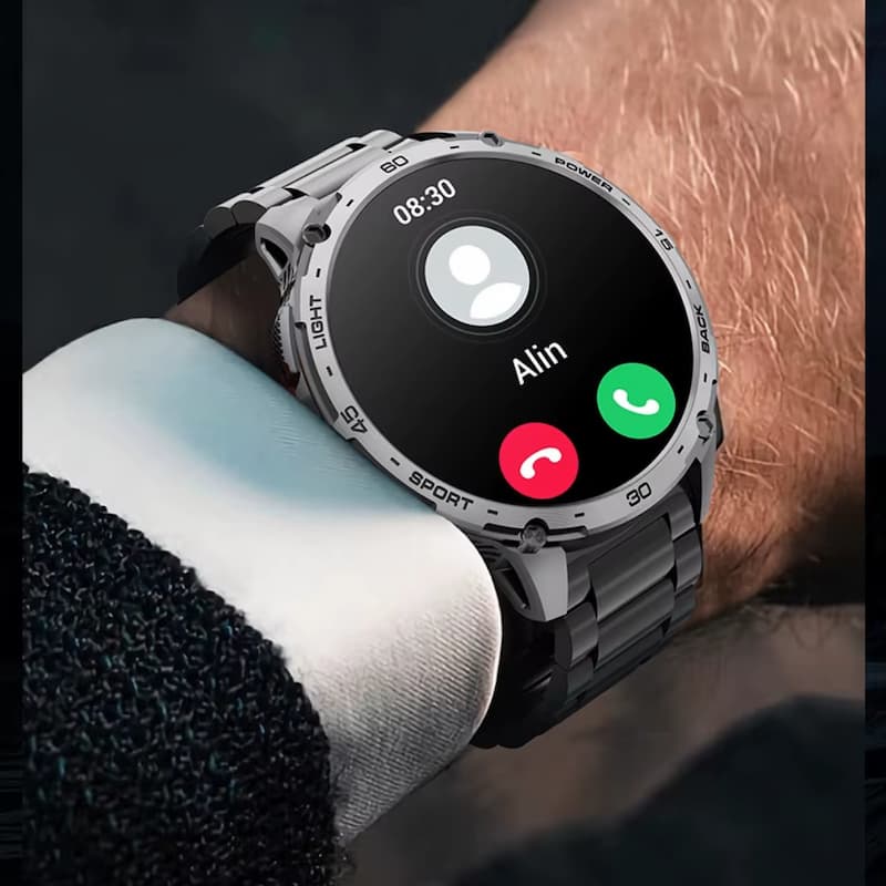 Men's Smartwatch with Bluetooth Calling and Voice Assistant