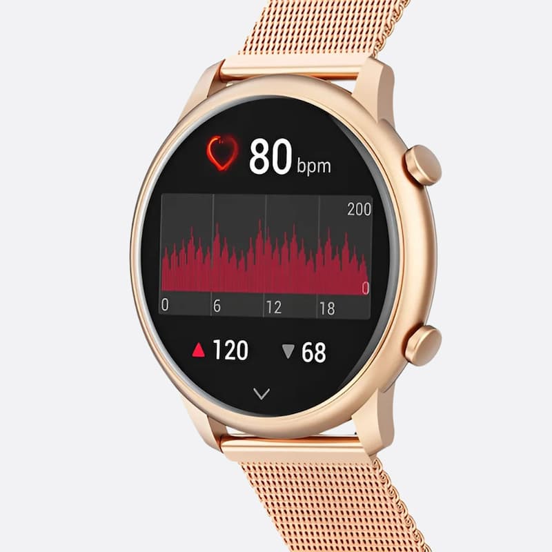 Men's smartwatch with 1.39" screen, Bluetooth calling, and health tracking Image