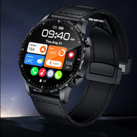 Round Men's Smartwatch for Sports and Health