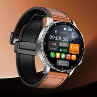 Round Men's Smartwatch for Sports and Health
