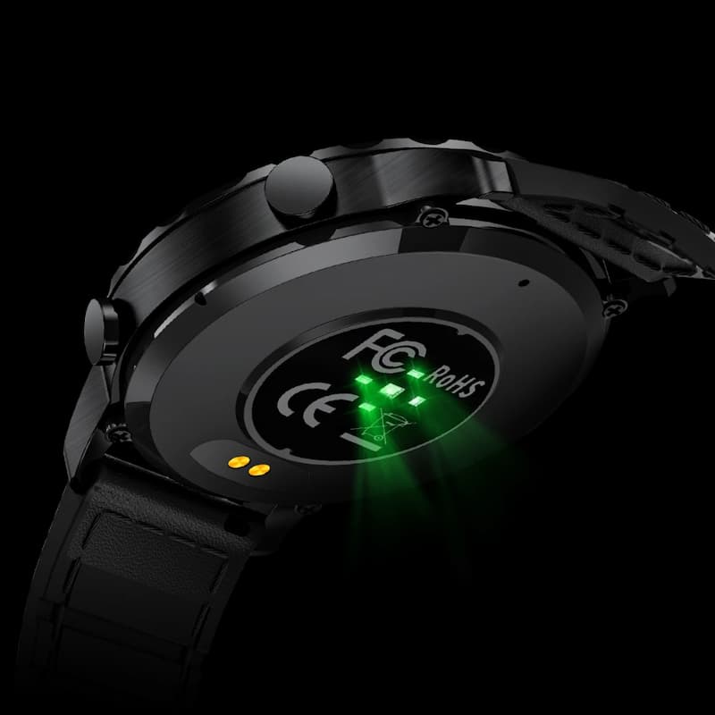 Round Men's Smartwatch for Sports and Health