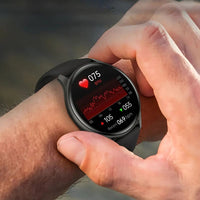 Women's Smartwatch with AMOLED Screen and Silicone Strap