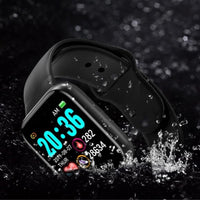 Women's Pink Smartwatch with Bluetooth & Health Tracking