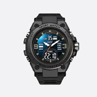 53mm Men's Digital Analog Sports Watch