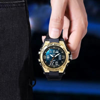 53mm Men's Digital Analog Sports Watch