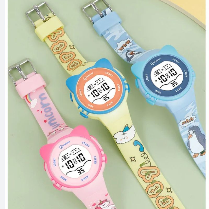 Children's Digital Watch - Cute Animals