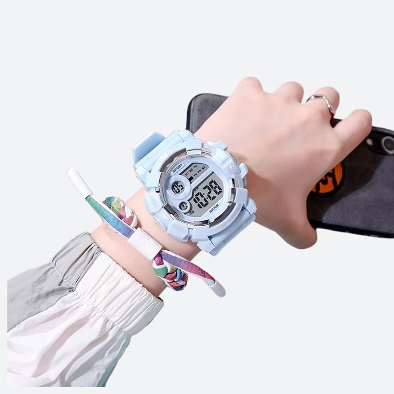 Children's Digital Watch, Shockproof, Stopwatch