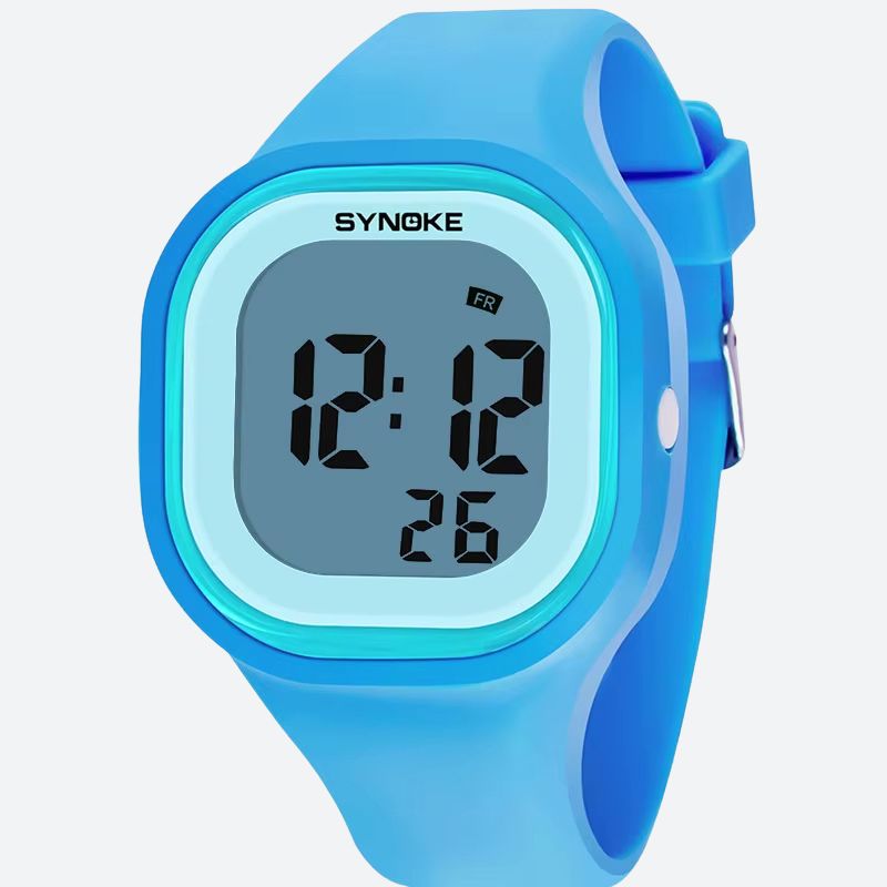 Children's Digital Watch, Flexible, 50m Water Resistant