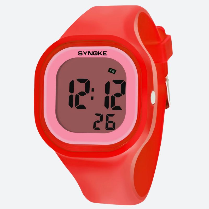 Children's Digital Watch, Flexible, 50m Water Resistant