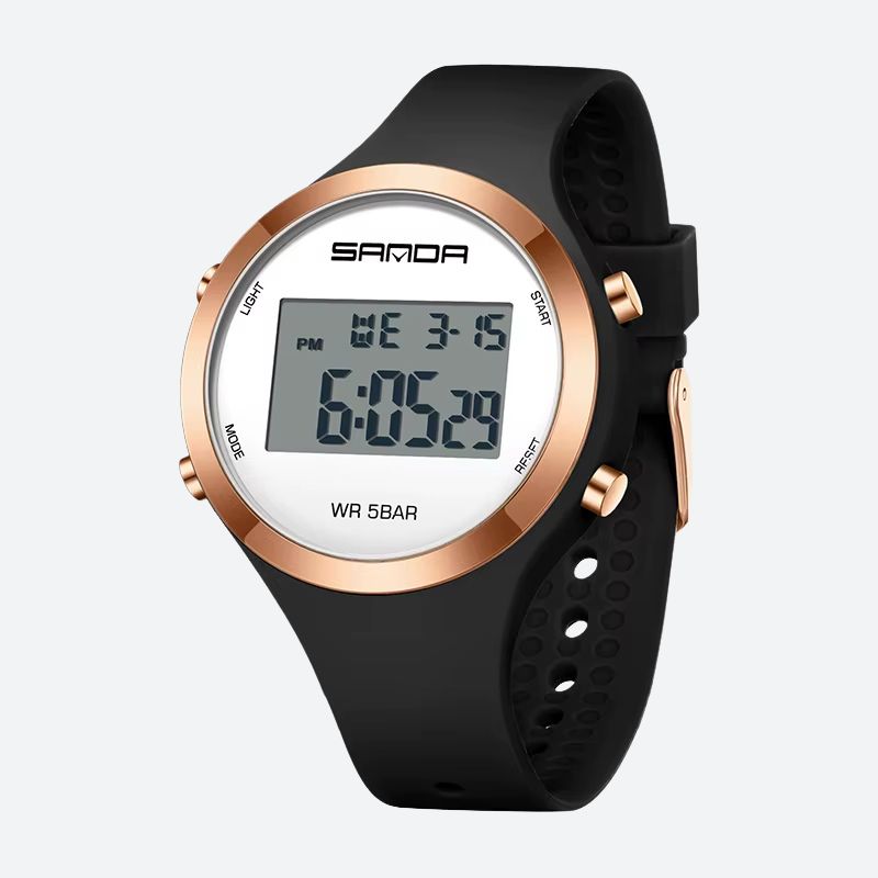 Women's Digital Watch - Water Resistant 50m - 2