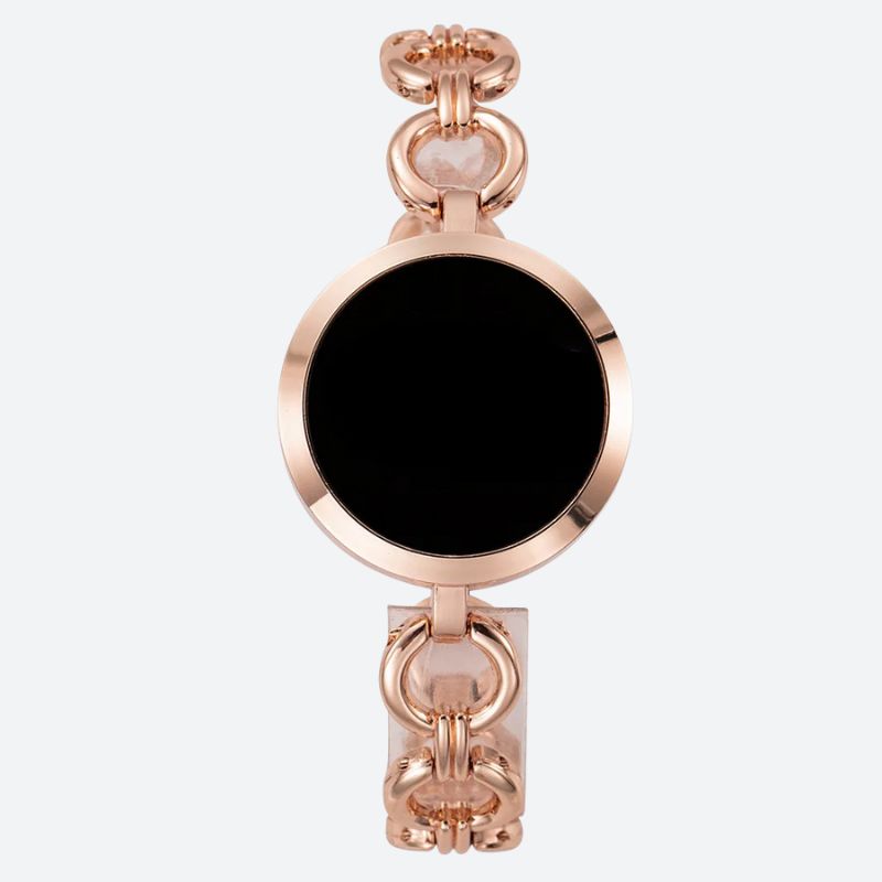 Women's Digital Watch with Gourmette Mesh